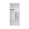 Metal Cabinet Wardrobe – LT-0249-WD