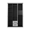 Metal Cabinet Wardrobe – LT-0253-WD