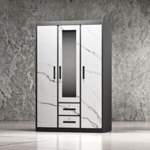 Metal Cabinet Wardrobe – LT-0253-WD