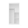 Metal Cabinet Wardrobe – LT-0293-WD