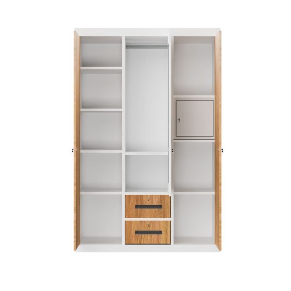 Metal Cabinet Wardrobe – LT-0294-WD