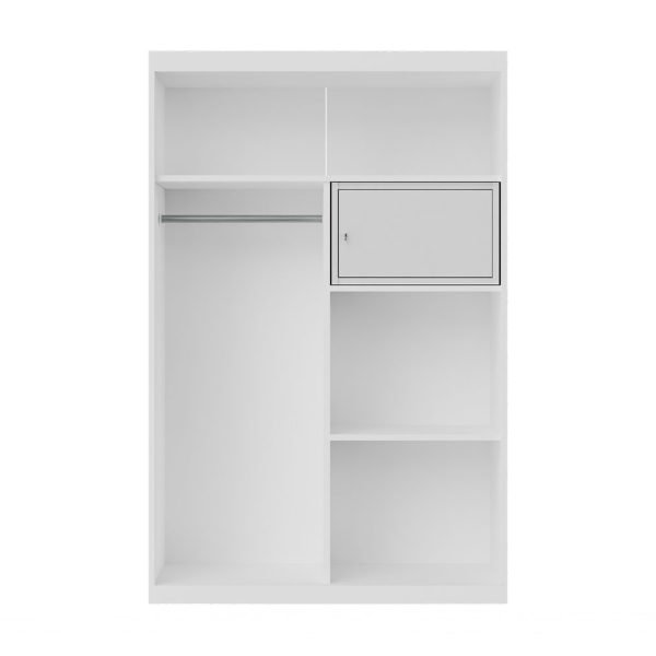 Metal Cabinet Wardrobe – LT-0295-WD