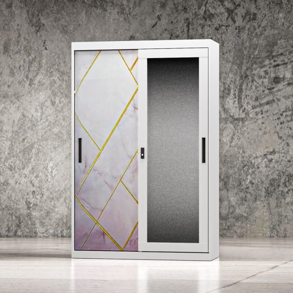 Metal Cabinet Wardrobe – LT-0295-WD