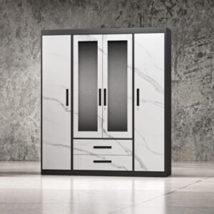 Metal Cabinet Wardrobe – LT-0296-WD