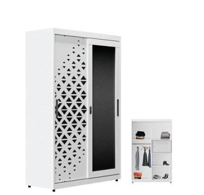 LT-0217 Metal Cabinet Wardrobe – LT-0217