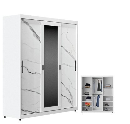 LT-0220 Metal Cabinet Wardrobe – LT-0220