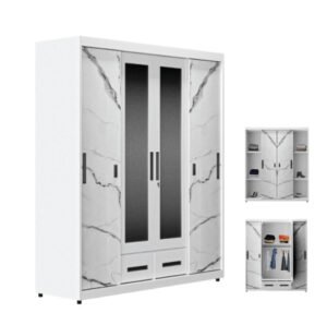 Metal Cabinet Wardrobe – LT-0221