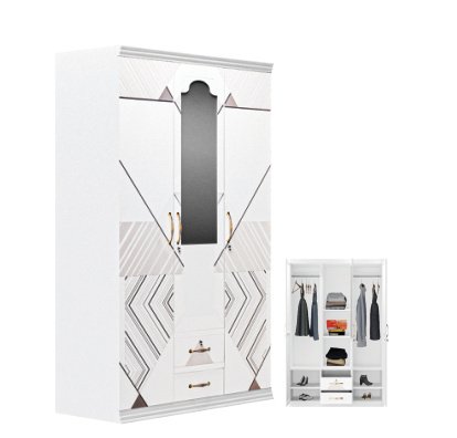 LT-0223 Metal Cabinet Wardrobe – LT-0223