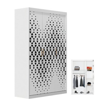 LT-0224 Metal Cabinet Wardrobe – LT-0224
