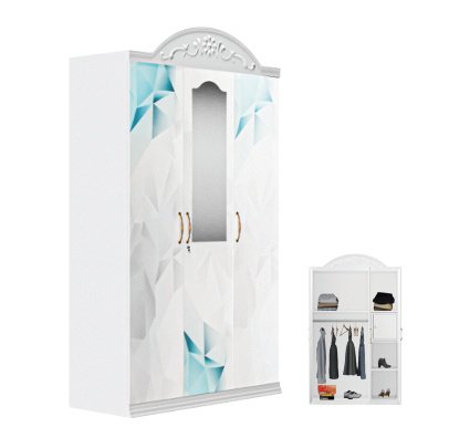 LT-0231 Metal Cabinet Wardrobe – LT-0231