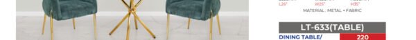 Dining Table / Lounge Table – LT-633